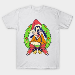 Goofy Around The Christmas Tree T-Shirt